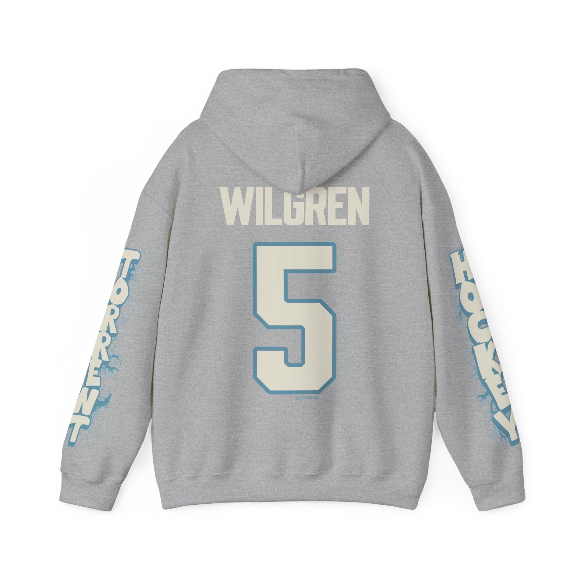 Anna Wilgren Torrent Unisex Hoodie in Sport Grey | Chix Sports