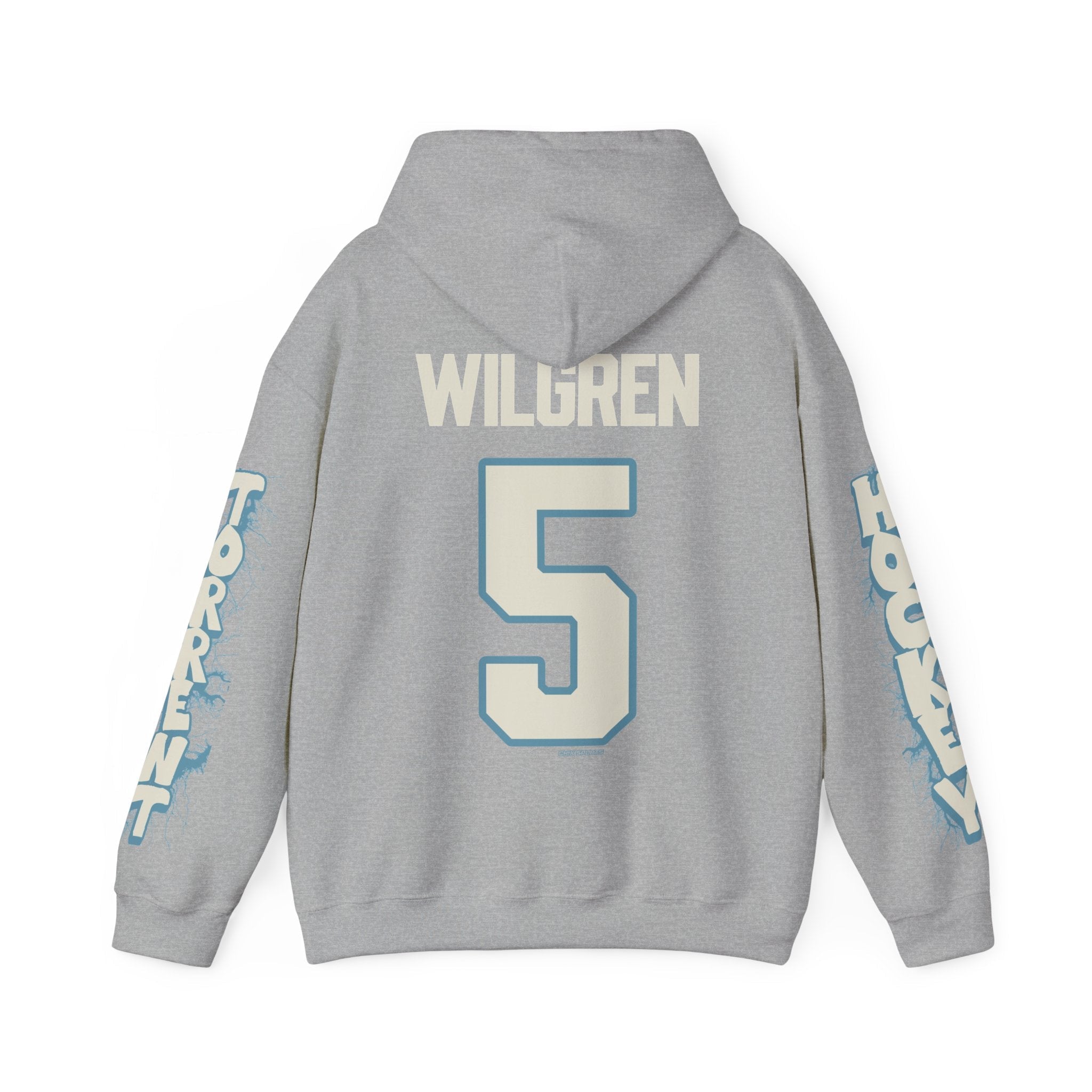 Anna Wilgren Torrent Unisex Hoodie in Sport Grey | Chix Sports