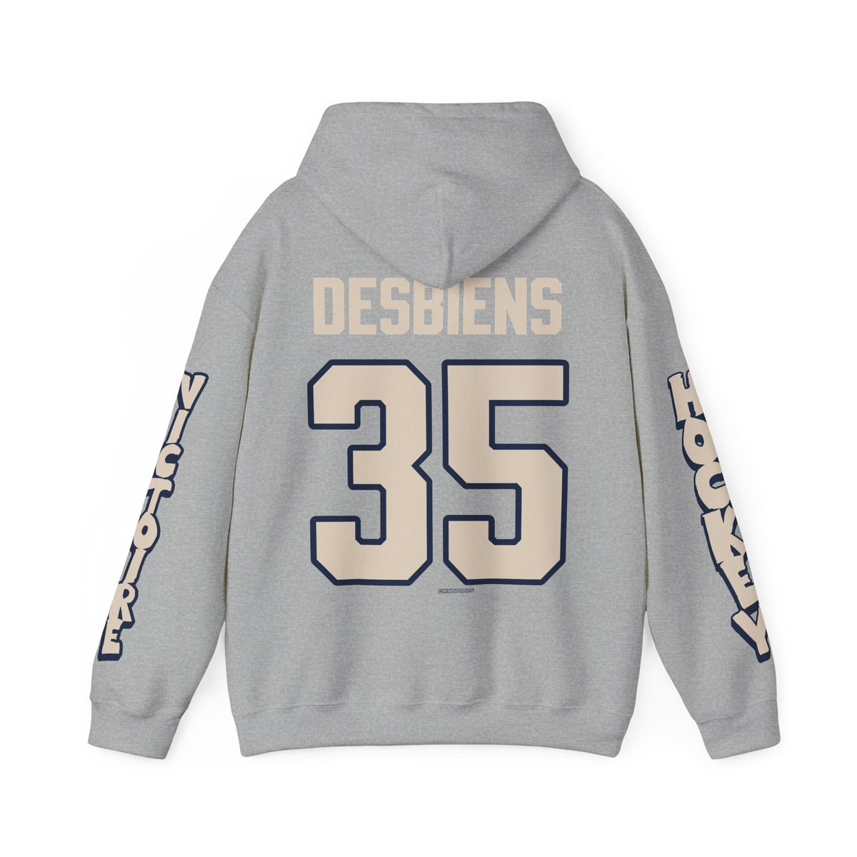 Anne-Renee Desbiens Victoire Unisex Hoodie in Sport Grey | Chix Sports