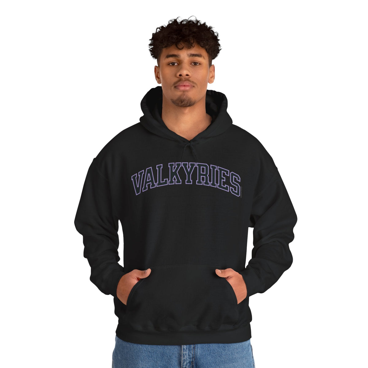 Ashten Prechtel Valkyries Unisex Jersey Hoodie in Purple | Chix Sports