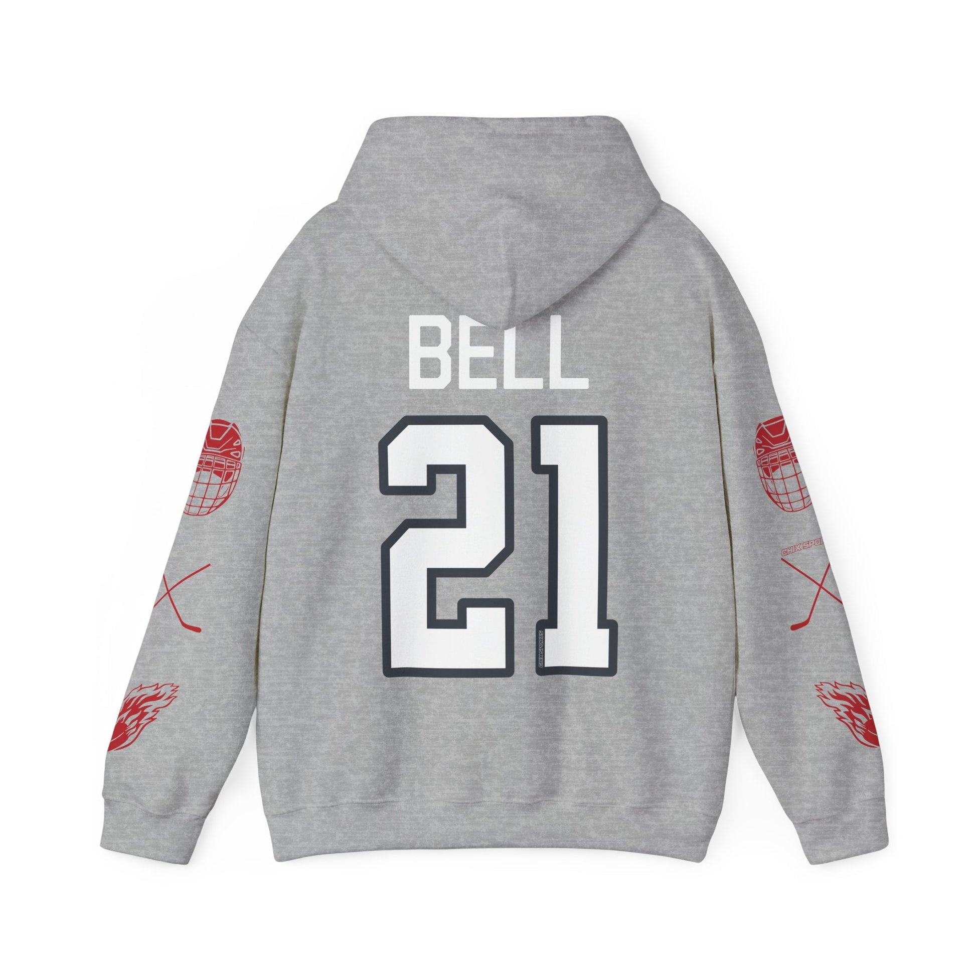 Ashton Bell 21 Charge Hockey Heavy Hoodie | Chix Sports