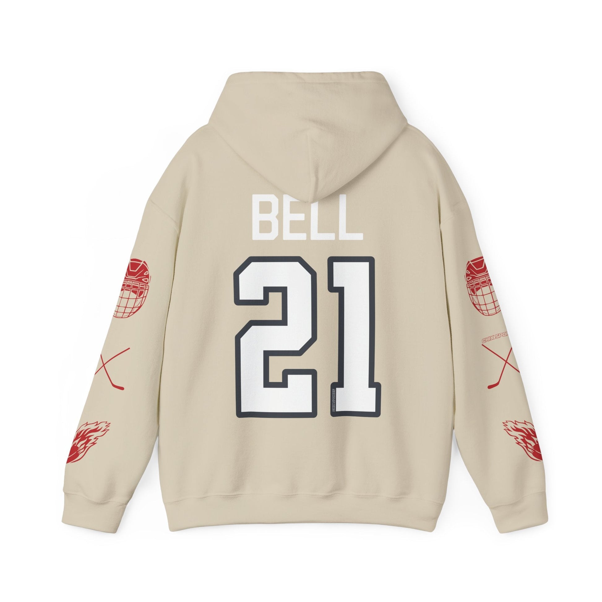 Ashton Bell 21 Charge Hockey Heavy Hoodie | Chix Sports