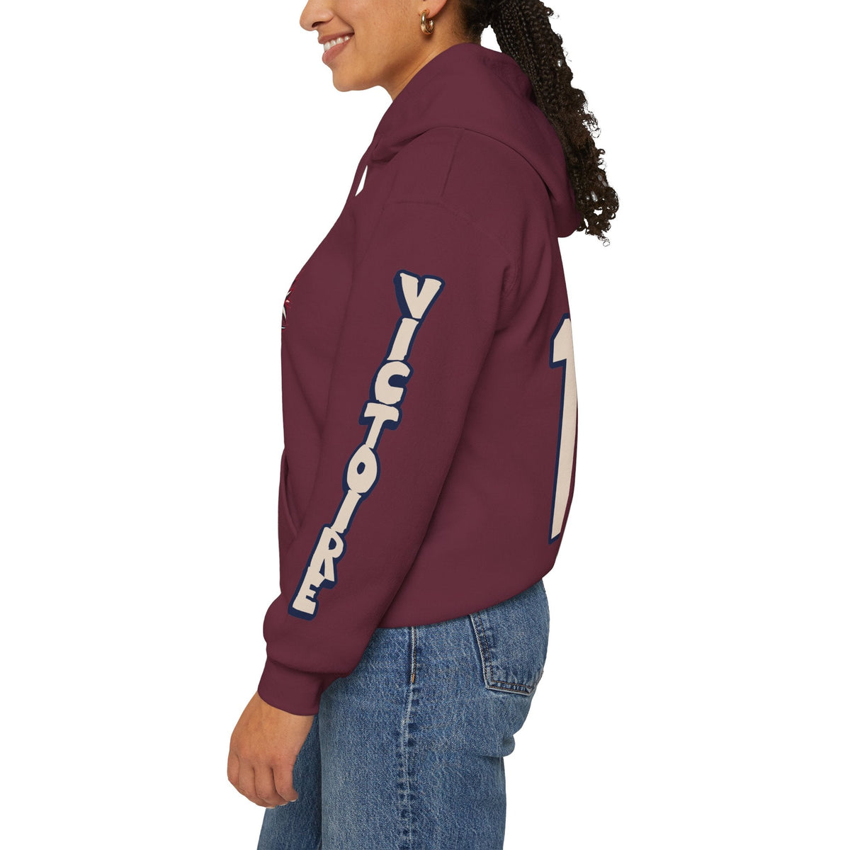 Avi Adam Victoire Unisex City Hoodie in Sport Grey | Chix Sports