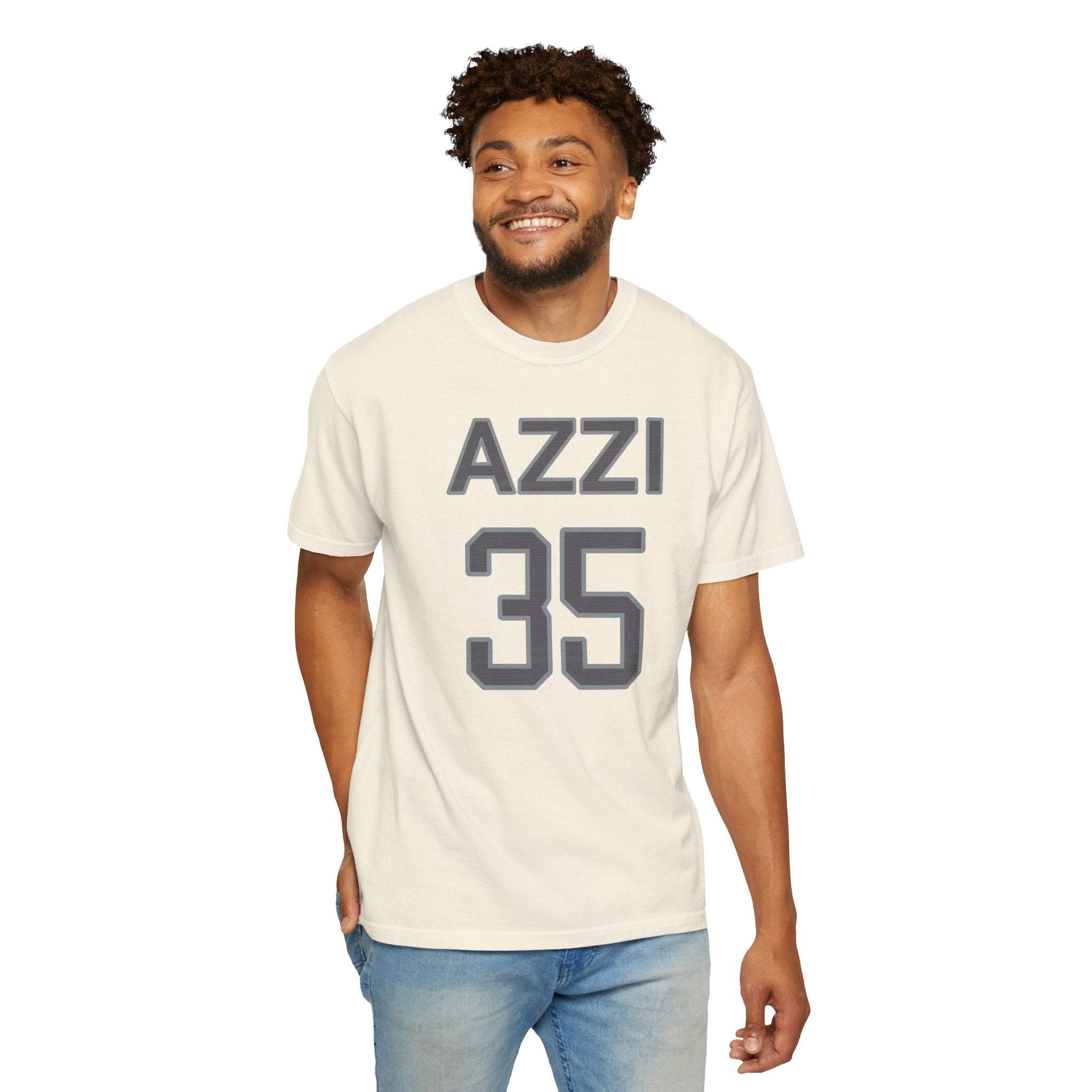 Azzi Fudd 35 Connecticut Player Premium T-shirt | Chix Sports