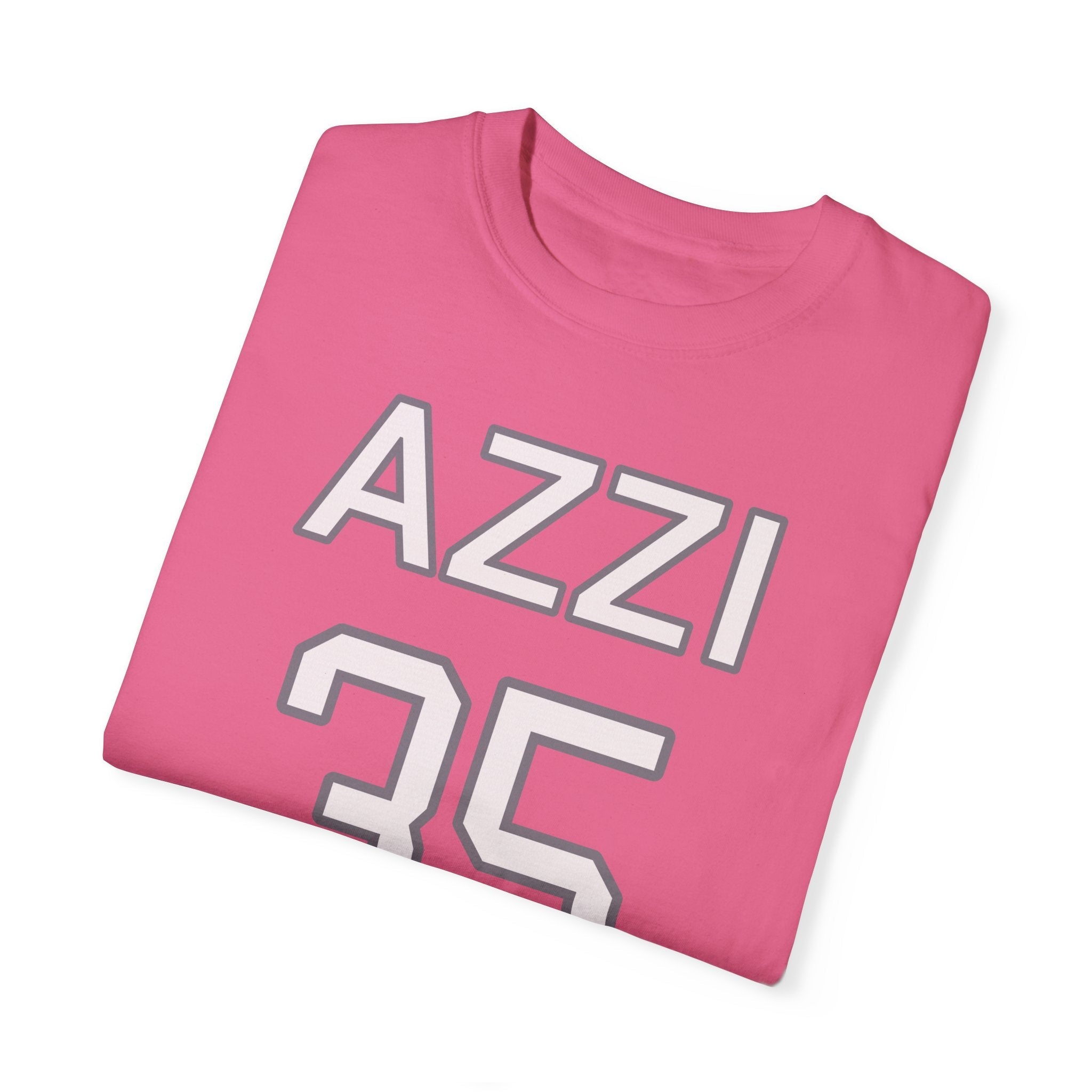 Azzi Fudd 35 Connecticut Player Premium T-shirt | Chix Sports
