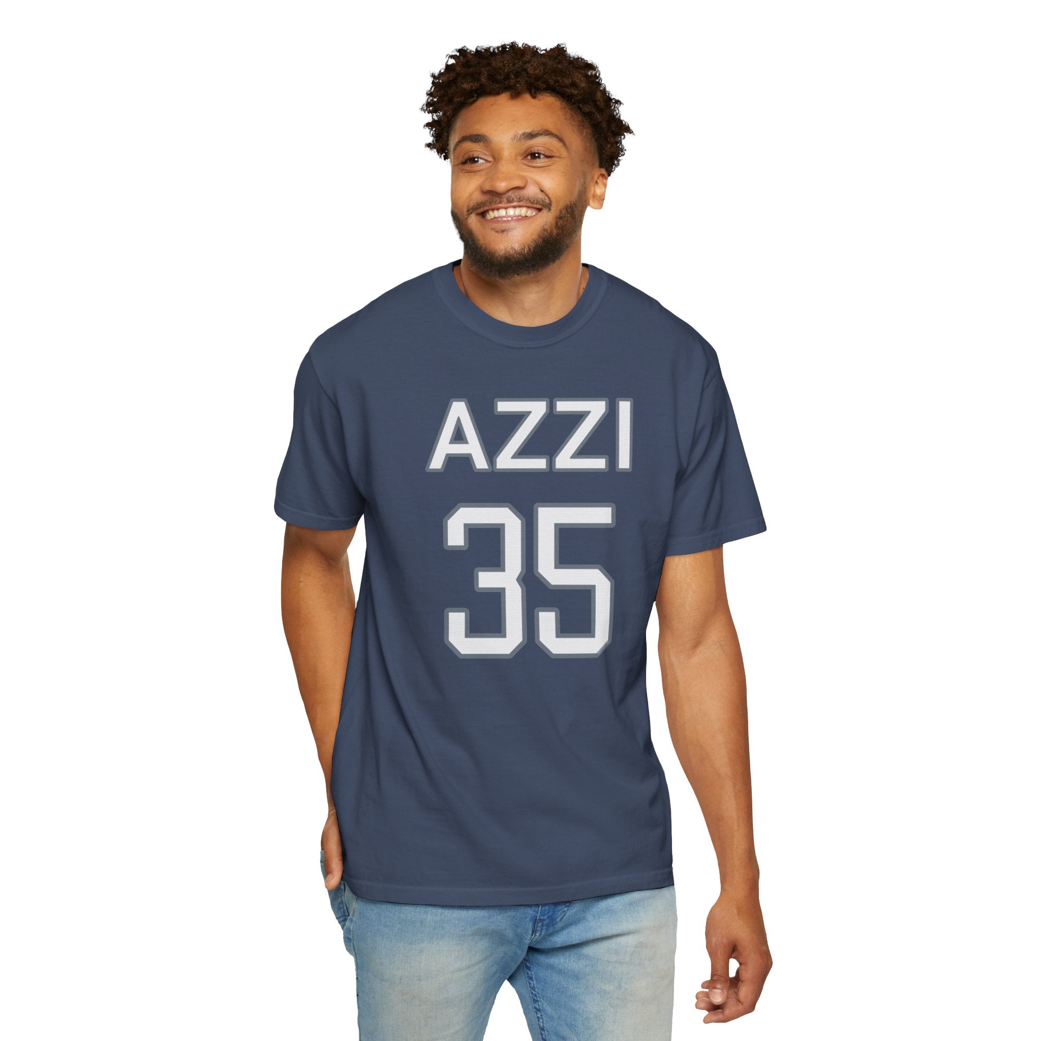 Azzi Fudd 35 Connecticut Player Premium T-shirt | Chix Sports