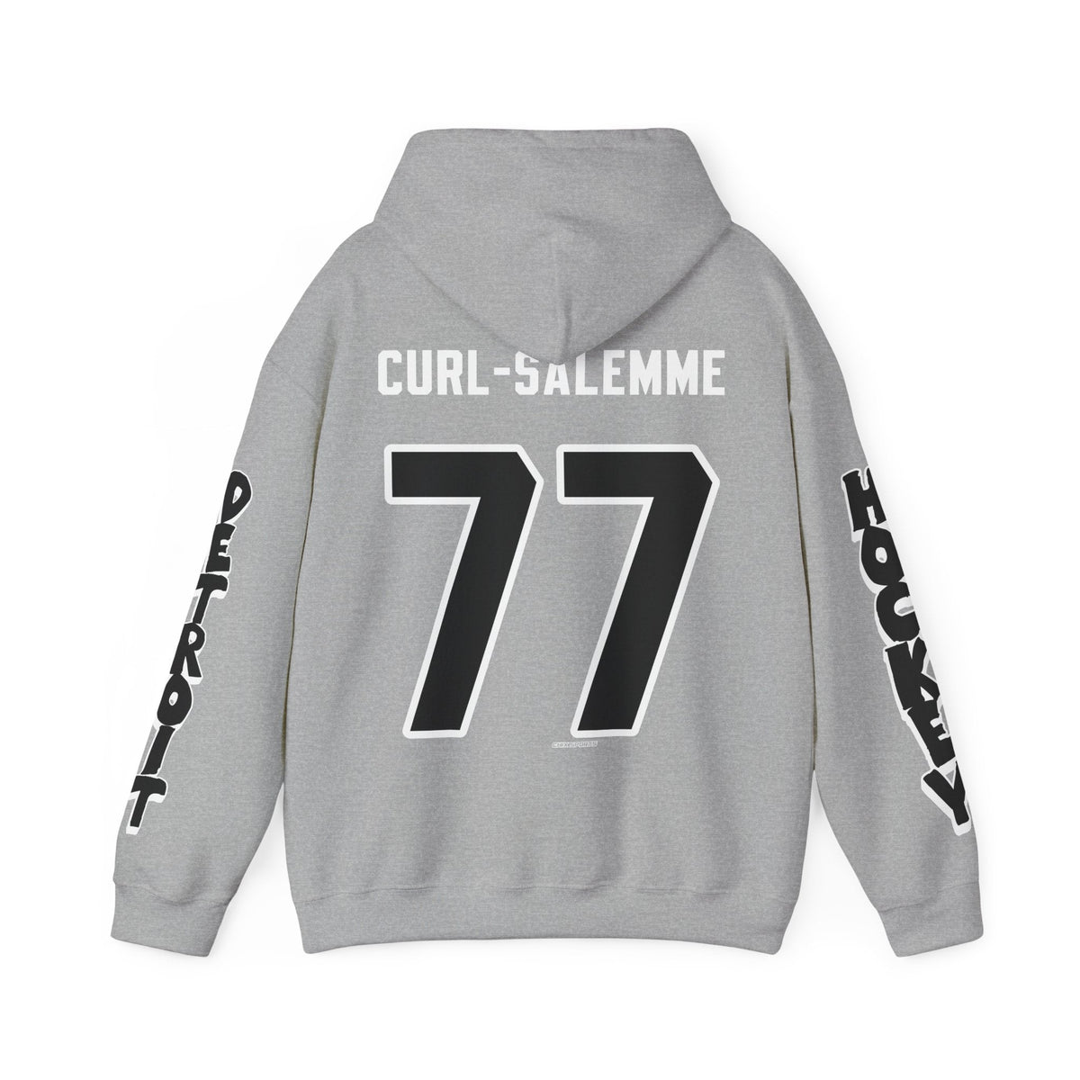 Britta Curl-Salemme Detroit Hockey Club Unisex Hoodie in Sport Grey | Chix Sports