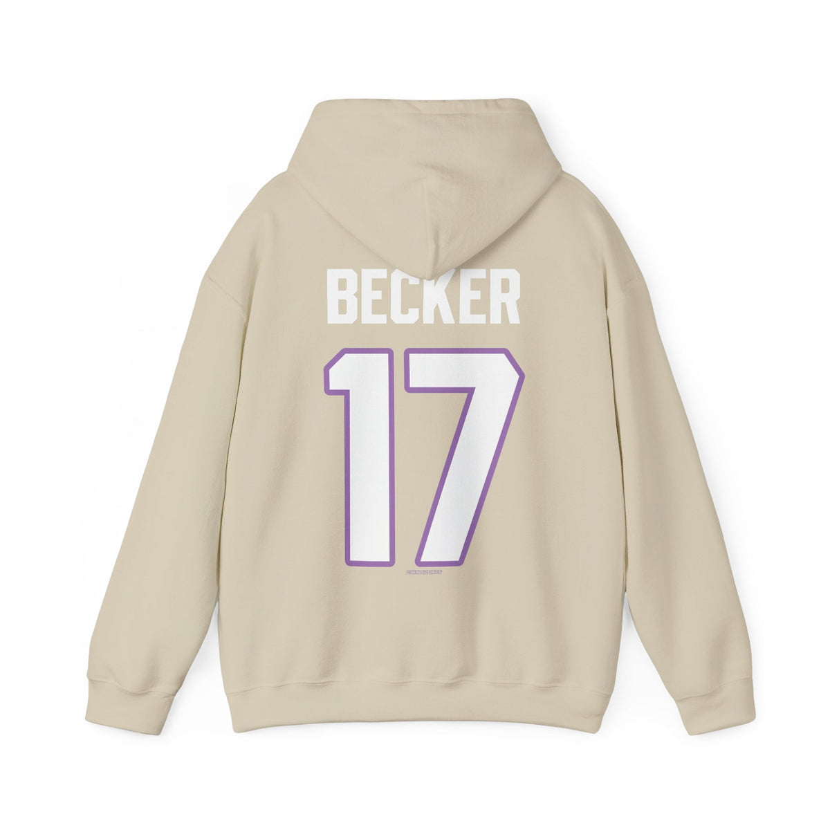 Brooke Becker Frost Unisex Hoodie in Sand | Chix Sports