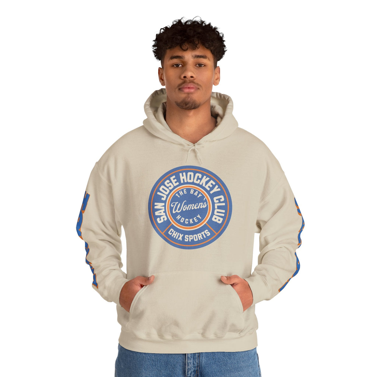 Brooke Bryant San Jose Women's Hockey Unisex Hoodie in Royal | Chix Sports