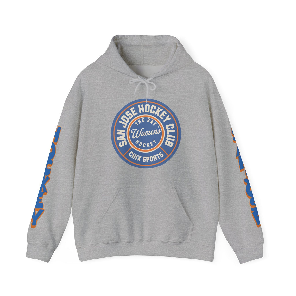 Brooke Bryant San Jose Women's Hockey Unisex Hoodie in Royal | Chix Sports