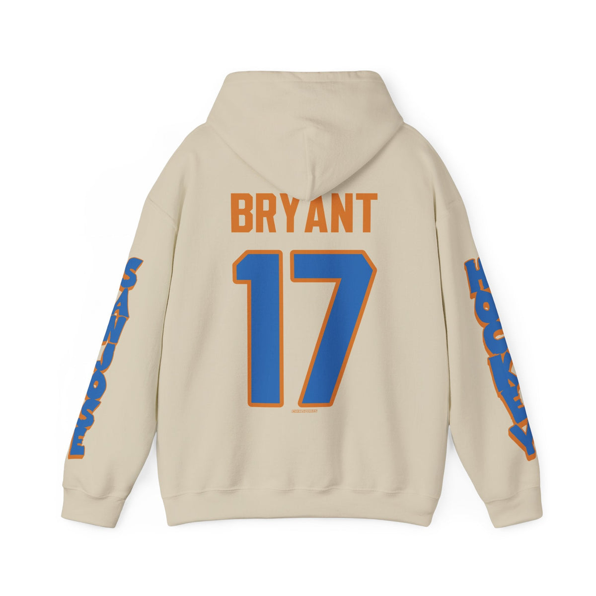 Brooke Bryant San Jose Women's Hockey Unisex Hoodie in Sand | Chix Sports