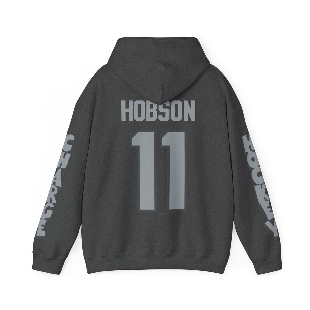 Brooke Hobson Charge Unisex Power Hoodie in Dark Heather | Chix Sports