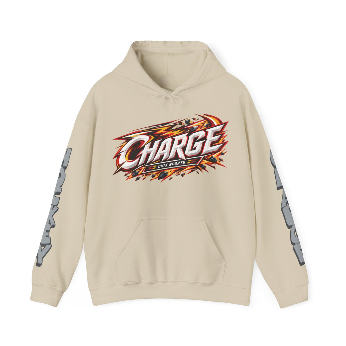 Brooke Hobson Charge Unisex Power Hoodie in Gold | Chix Sports