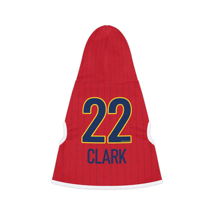 Caitlin Clark 22 Fever Pet Hoodie | Chix Sports
