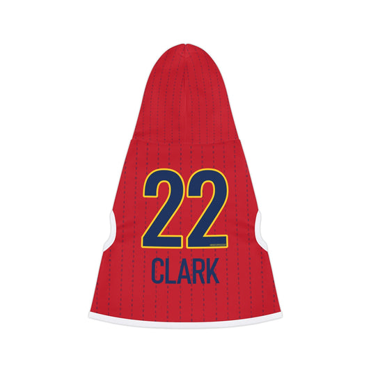 Caitlin Clark 22 Fever Pet Hoodie | Chix Sports