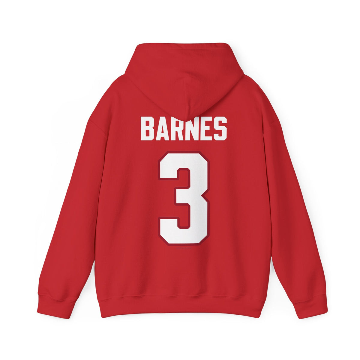 Cayla Barnes Detroit Hockey Club Unisex Hoodie in Red | Chix Sports