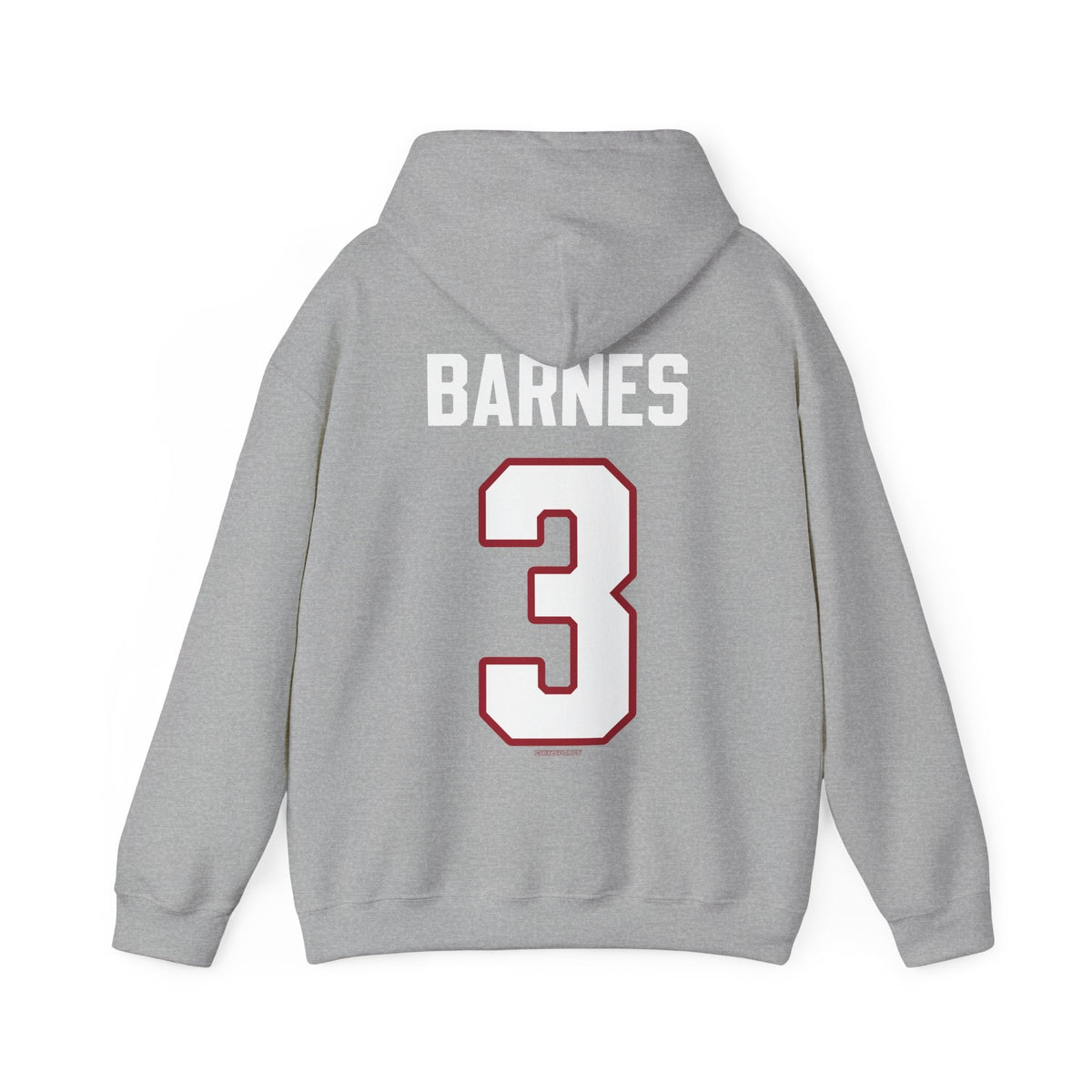 Cayla Barnes Detroit Hockey Club Unisex Hoodie in Sport Grey | Chix Sports