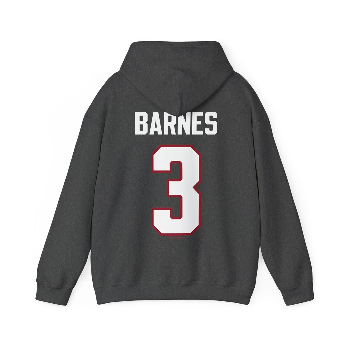 Cayla Barnes Detroit Hockey Club Unisex Hoodie in Dark Heather | Chix Sports
