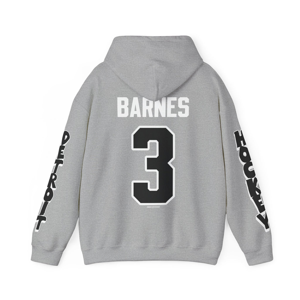Cayla Barnes Detroit Hockey Club Unisex Hoodie in Sport Grey | Chix Sports