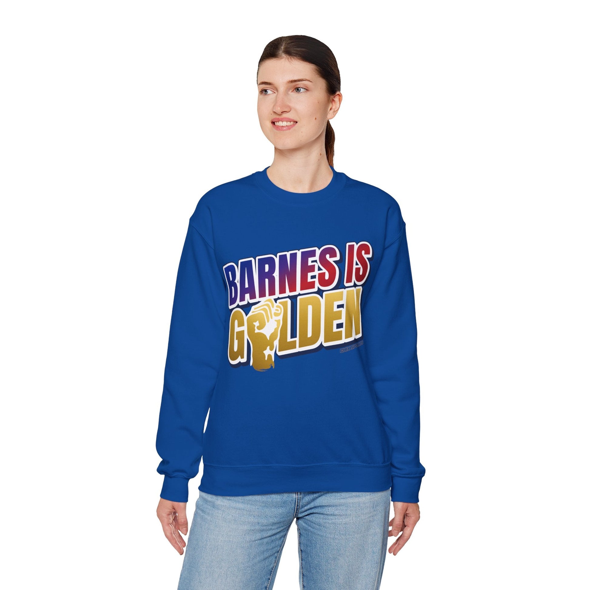 Cayla Barnes Golden USA Women's Hockey Unisex Sweatshirt | Chix Sports