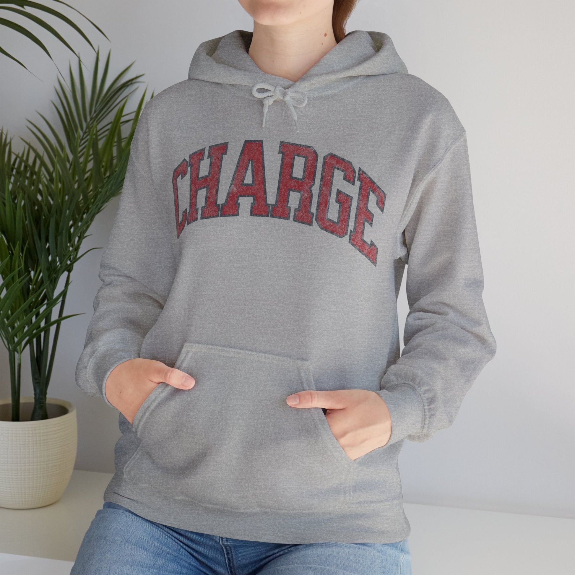 Charge Vintage Hockey Unisex Hoodie | Chix Sports