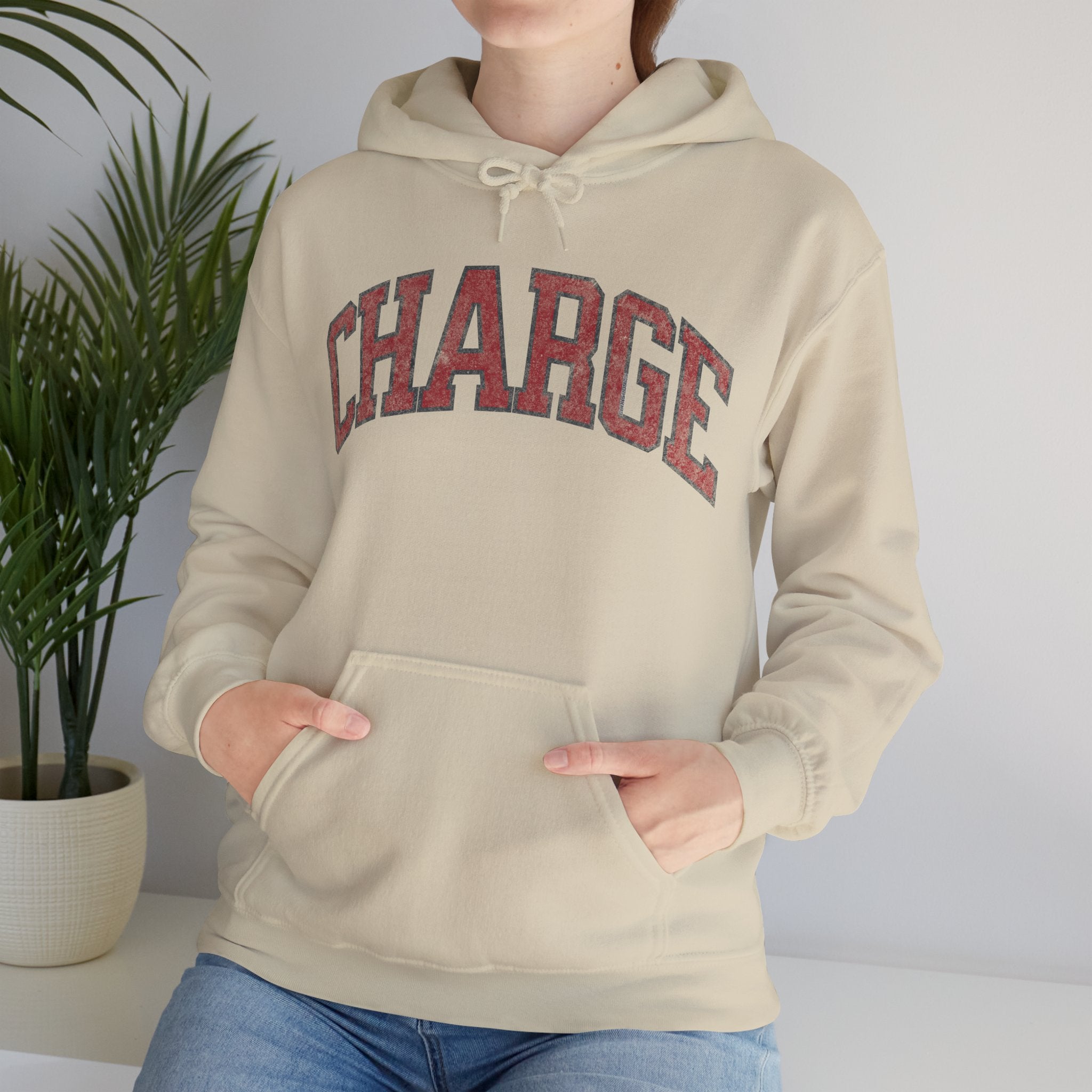 Charge Vintage Hockey Unisex Hoodie | Chix Sports