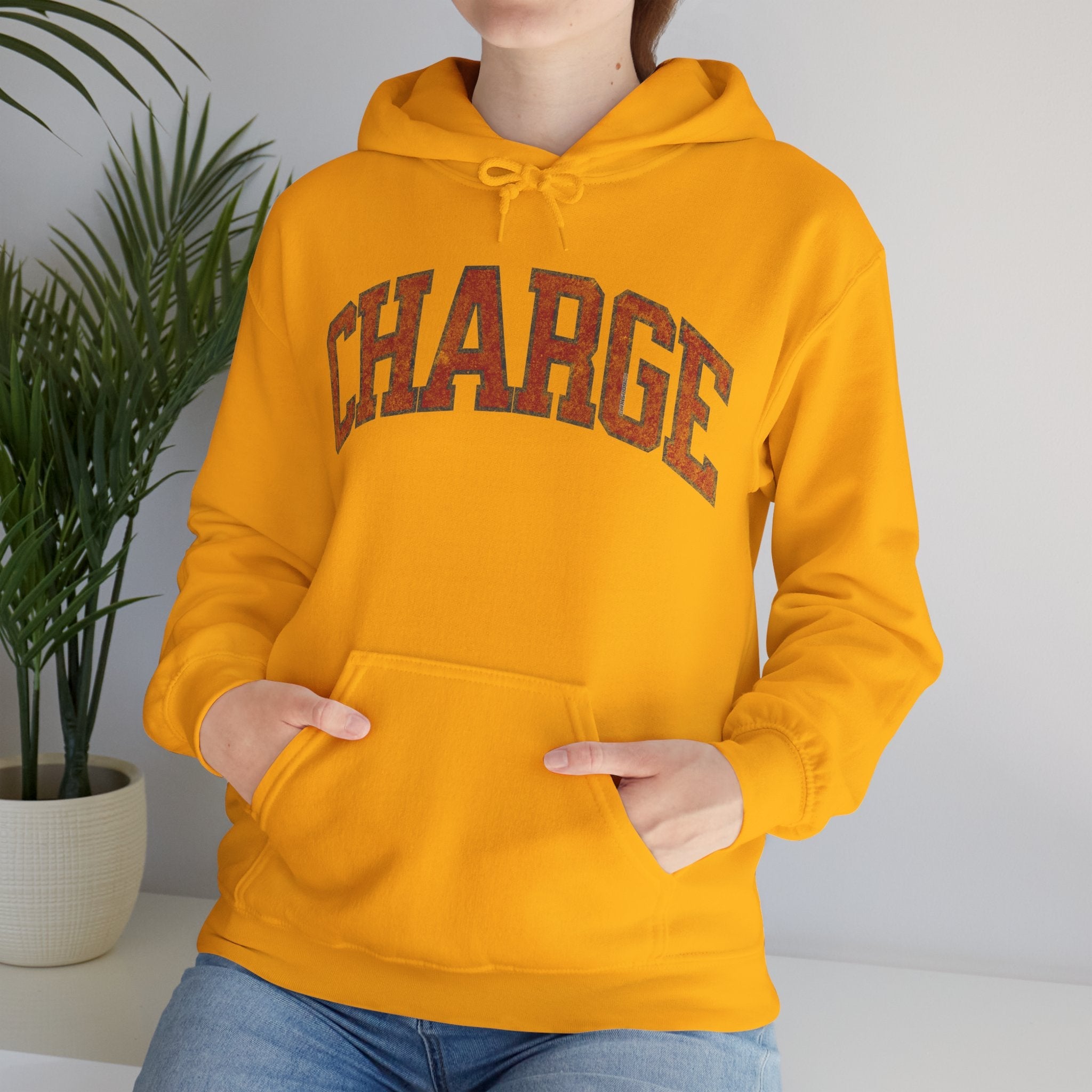 Charge Vintage Hockey Unisex Hoodie | Chix Sports