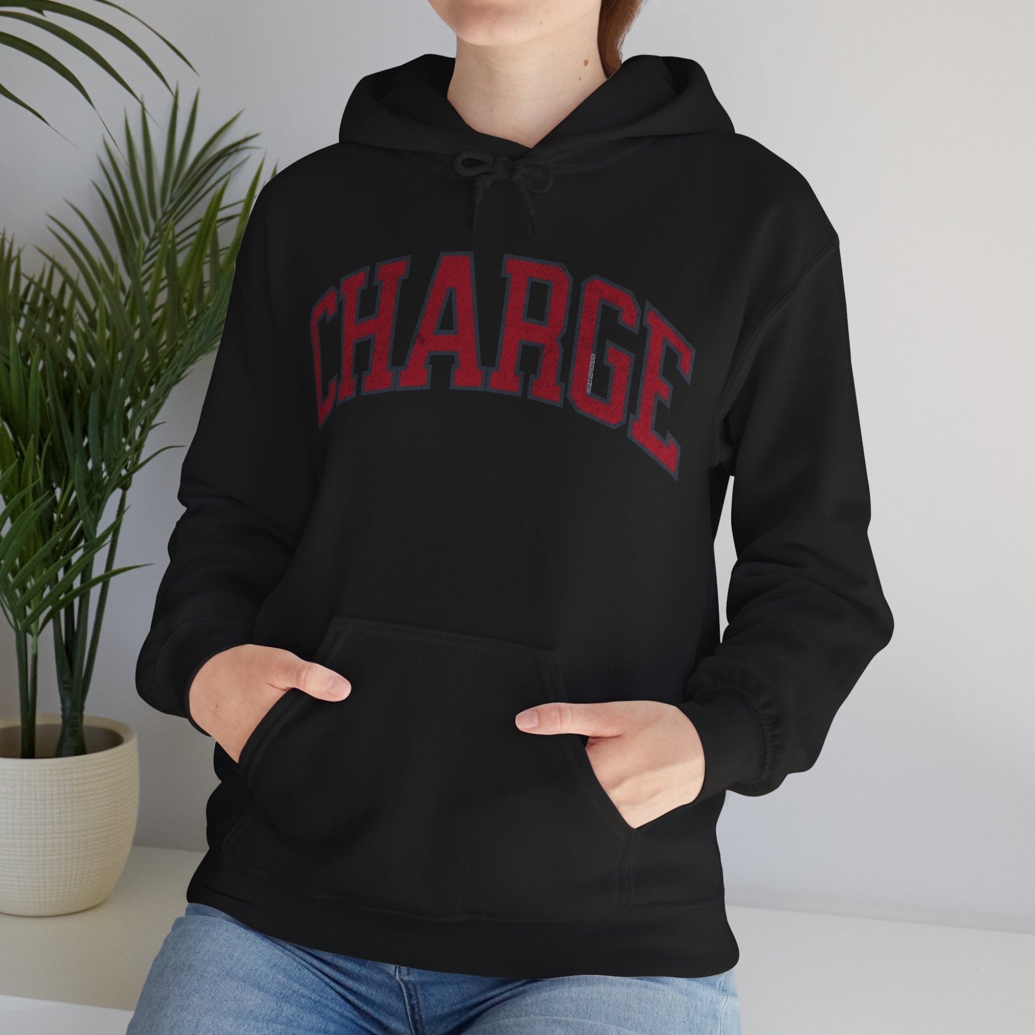 Charge Vintage Hockey Unisex Hoodie | Chix Sports