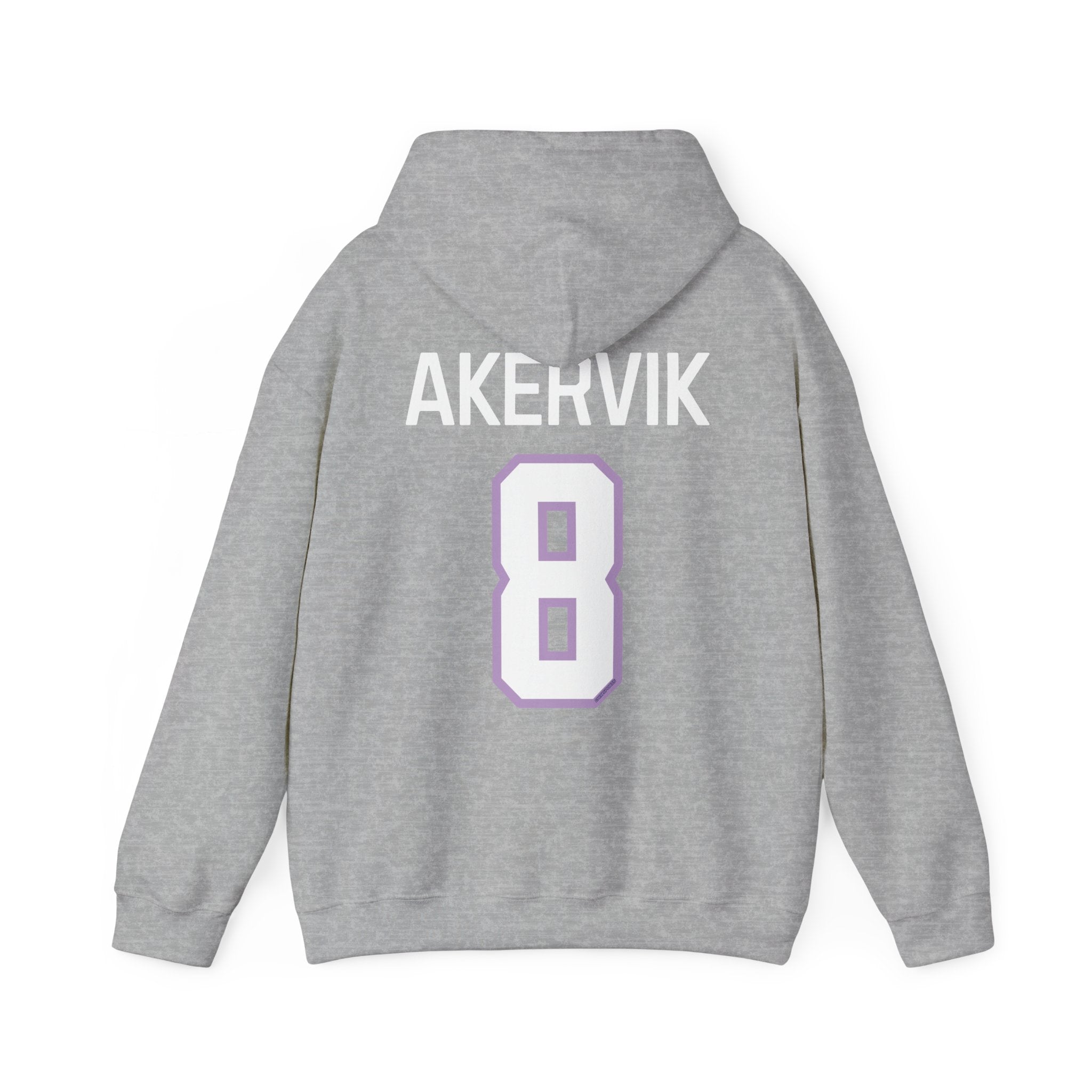 Charlotte Akervik 8 Frost Heavy Hoodie (w/o sleeve print) | Chix Sports
