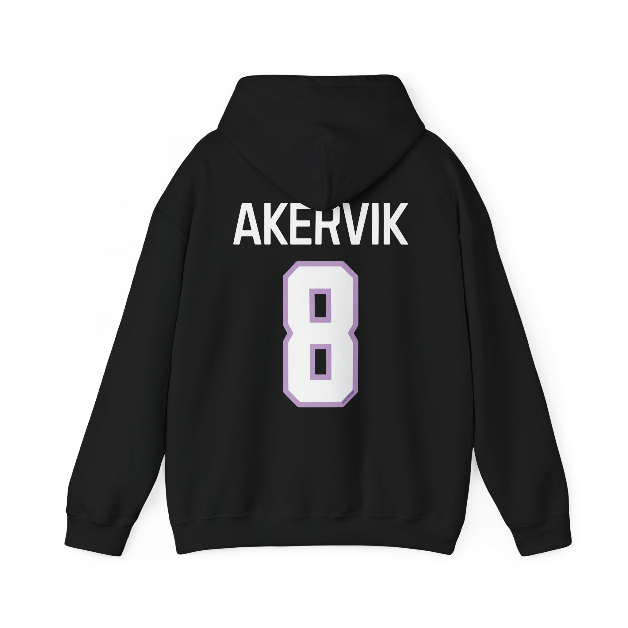 Charlotte Akervik 8 Frost Heavy Hoodie (w/o sleeve print) | Chix Sports