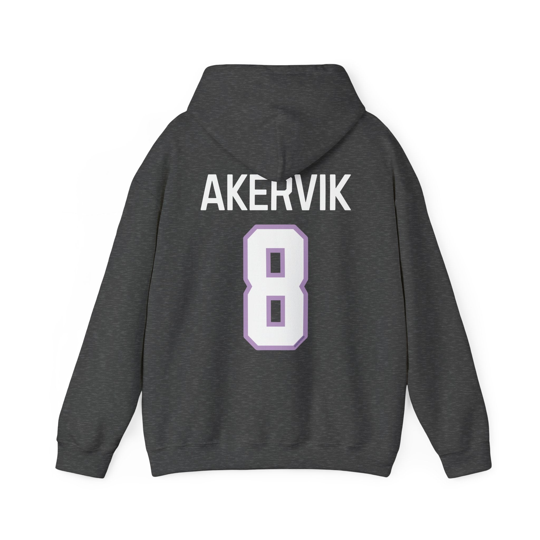 Charlotte Akervik 8 Frost Heavy Hoodie (w/o sleeve print) | Chix Sports