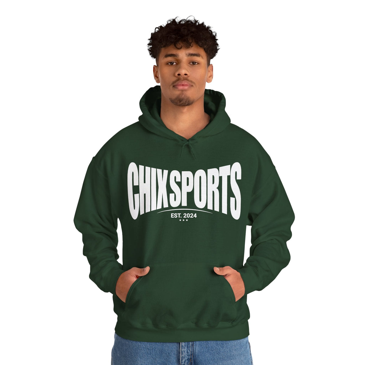 Chix Sports Apparel Unisex Hoodie in Red | Chix Sports