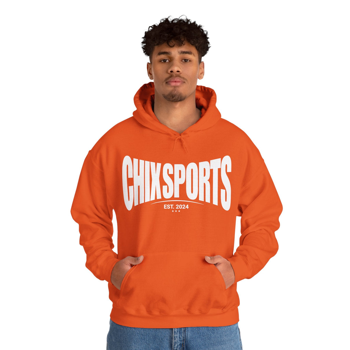 Chix Sports Apparel Unisex Hoodie in Red | Chix Sports