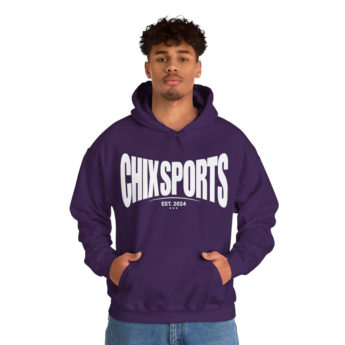 Chix Sports Apparel Unisex Hoodie in Red | Chix Sports