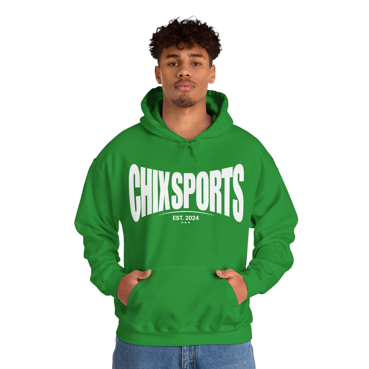 Chix Sports Apparel Unisex Hoodie in Red | Chix Sports