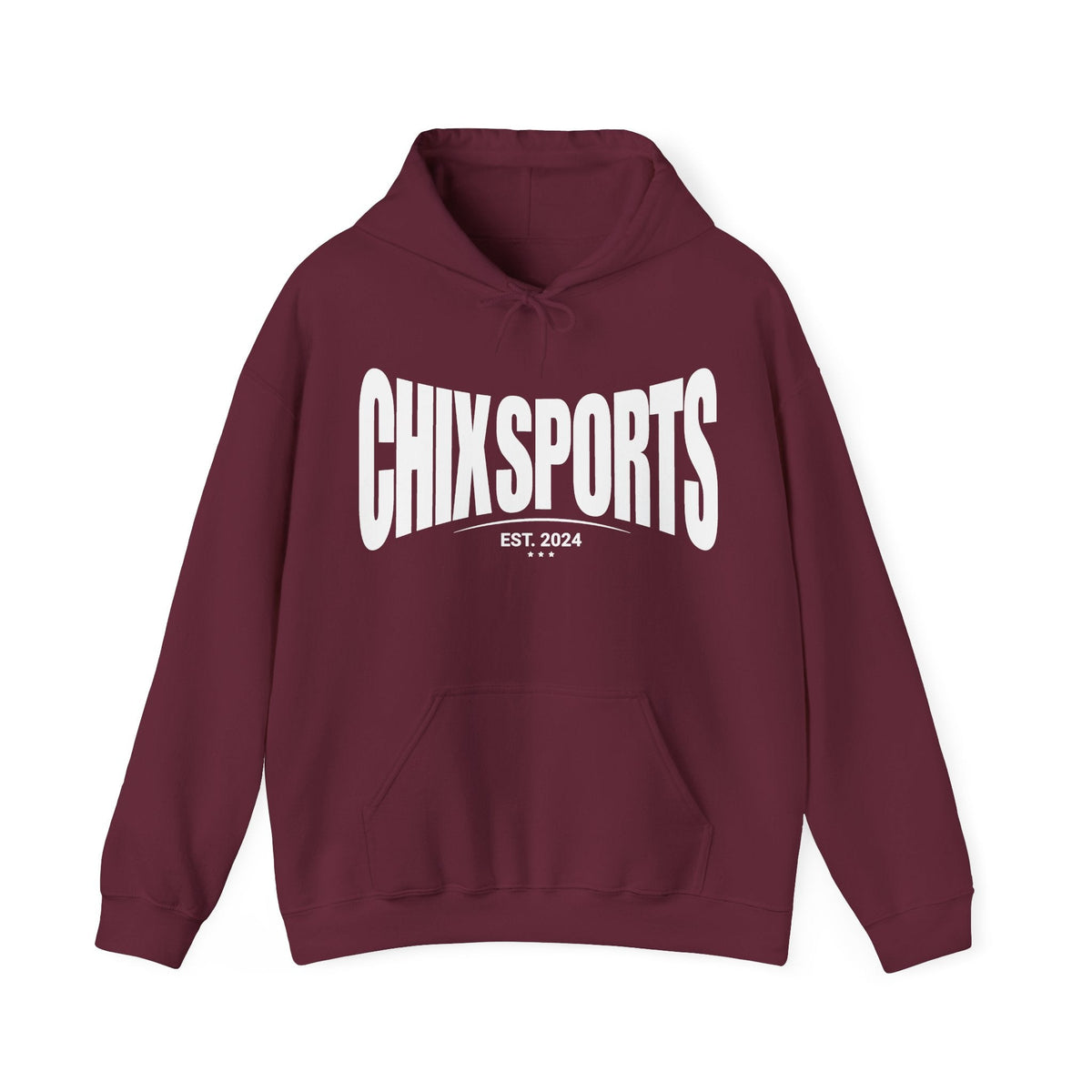 Chix Sports Apparel Unisex Hoodie in Red | Chix Sports