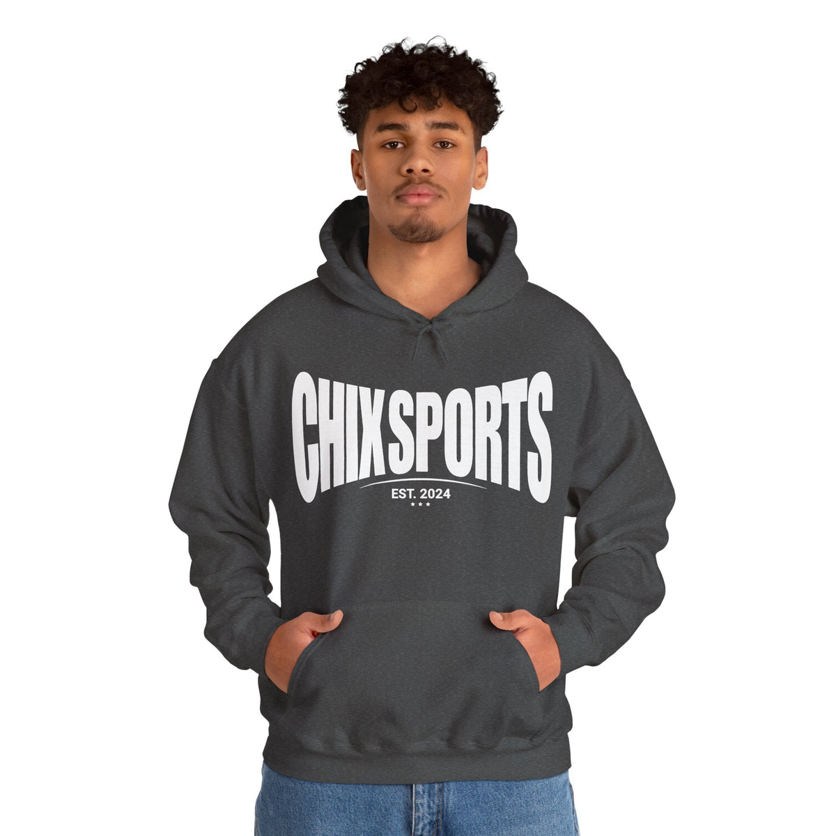 Chix Sports Apparel Unisex Hoodie in Red | Chix Sports