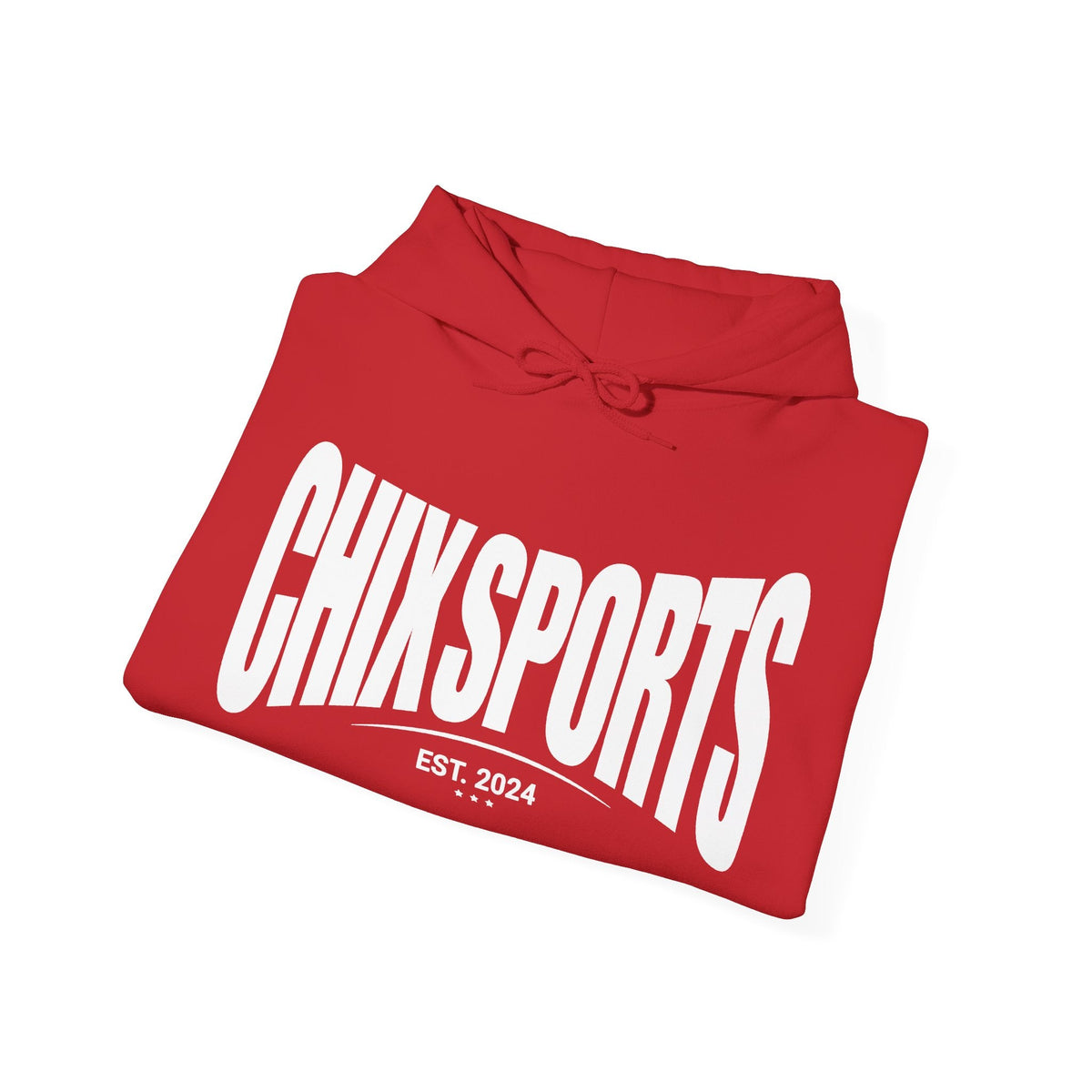 Chix Sports Apparel Unisex Hoodie in Red | Chix Sports