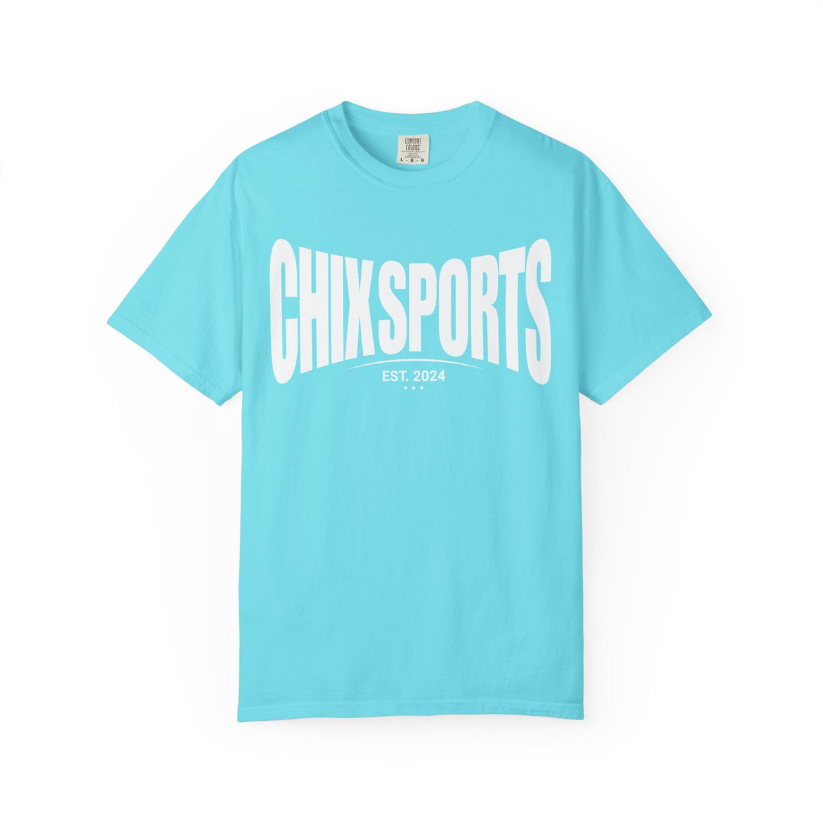 Chix Sports Premium Unisex Shirt in Lagoon Blue | Chix Sports