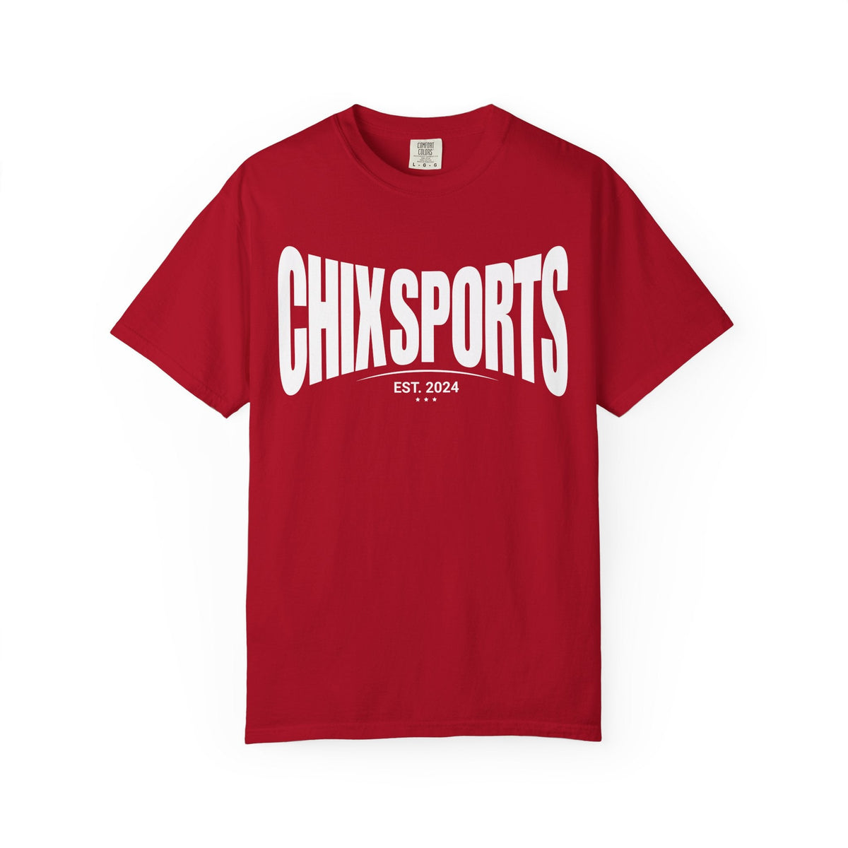 Chix Sports Premium Unisex Shirt in Red | Chix Sports