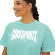 Chix Sports Premium Women's Boxy Tee in S | Chix Sports