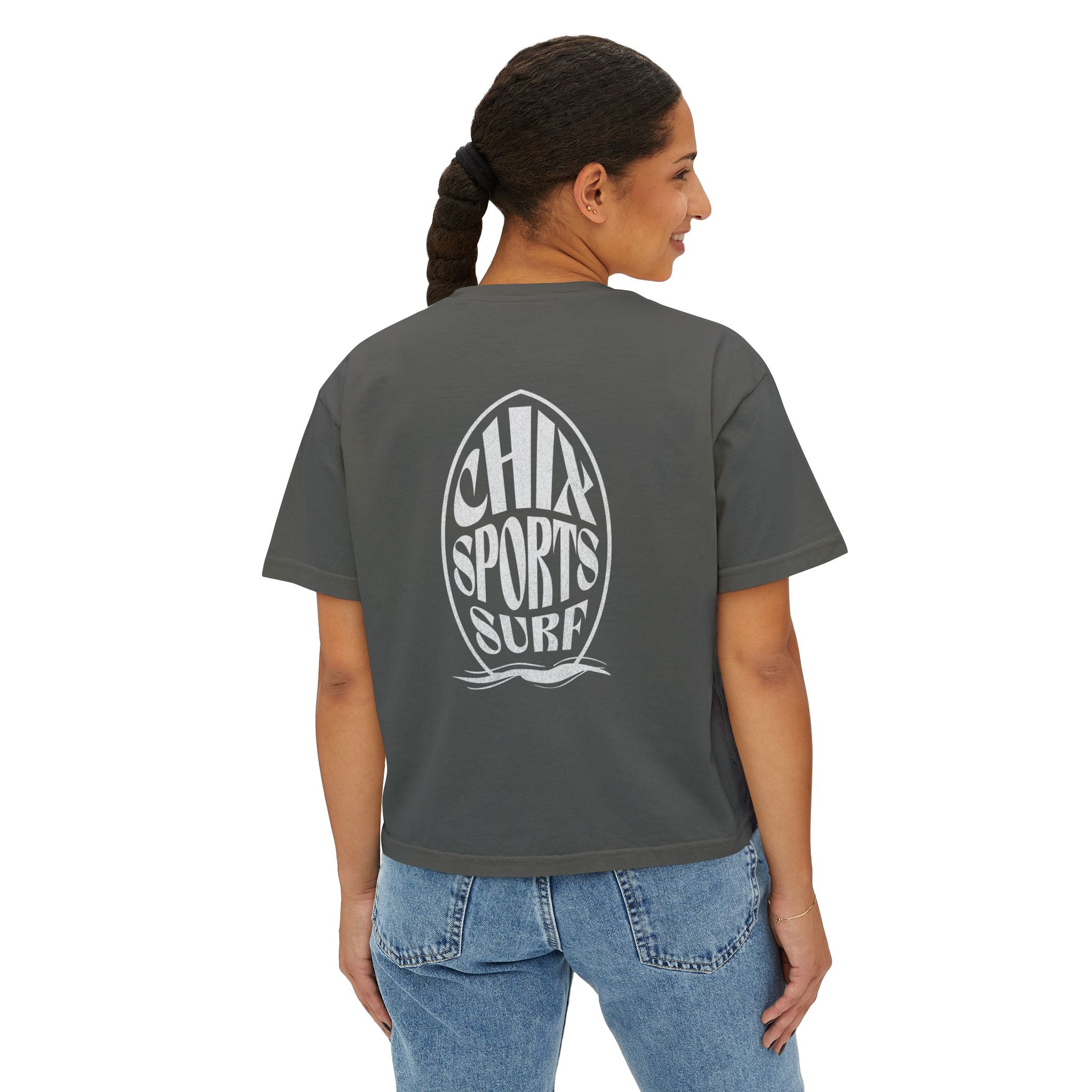Chix Sports Surf Women's Boxy Tee | Chix Sports