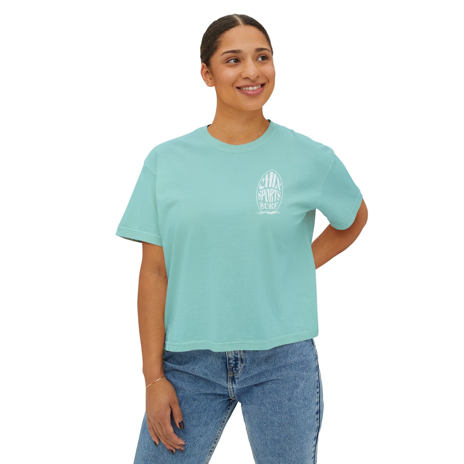 Chix Sports Surf Women's Boxy Tee | Chix Sports