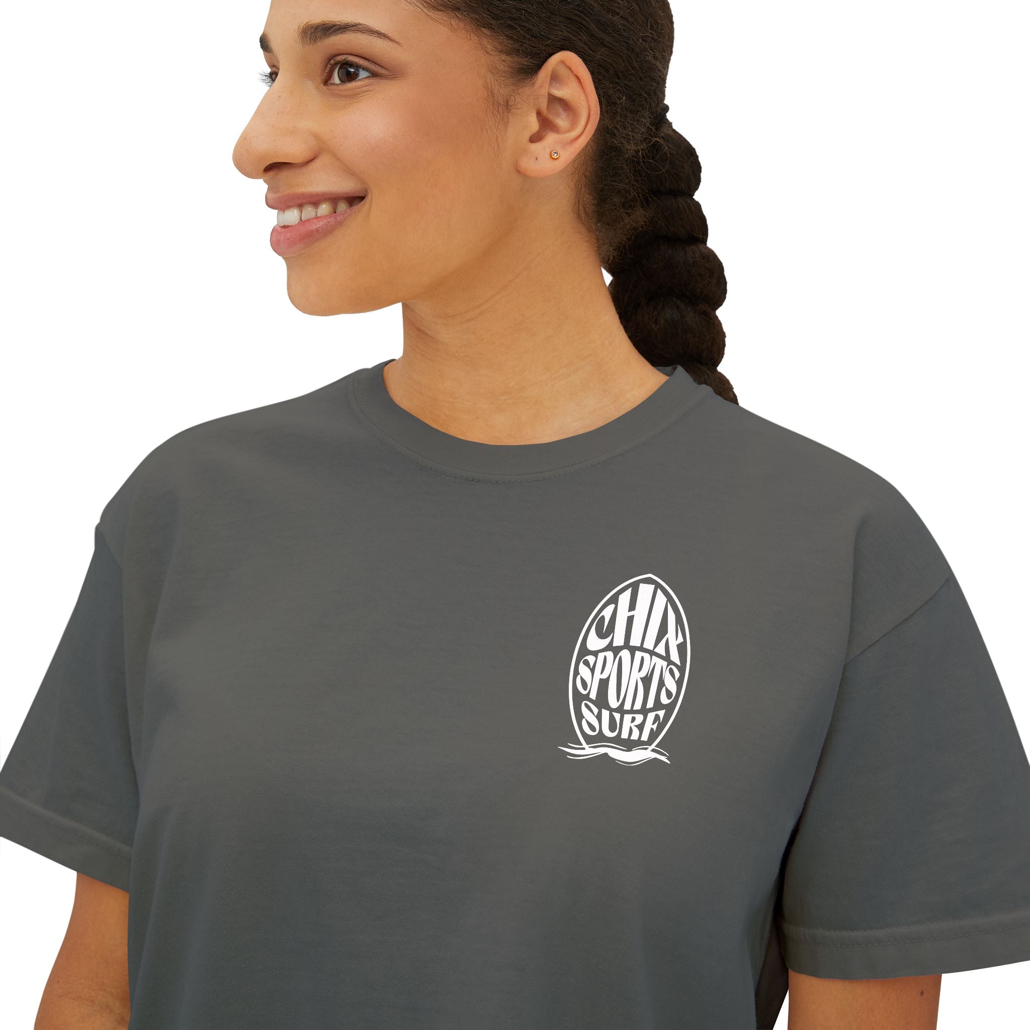 Chix Sports Surf Women's Boxy Tee | Chix Sports