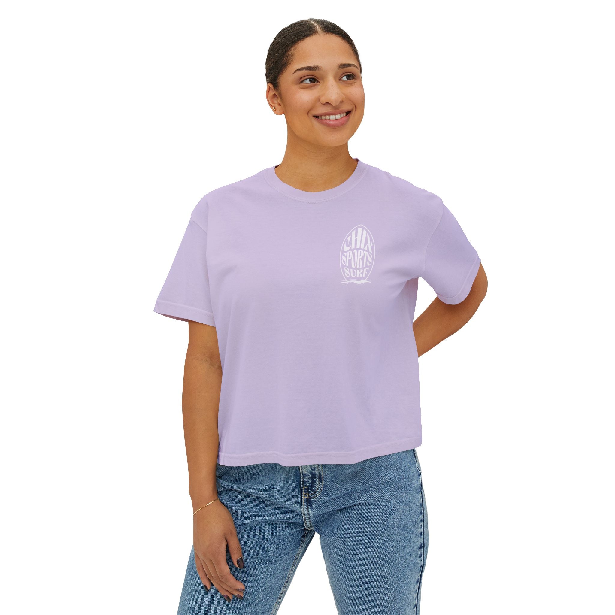 Chix Sports Surf Women's Boxy Tee | Chix Sports