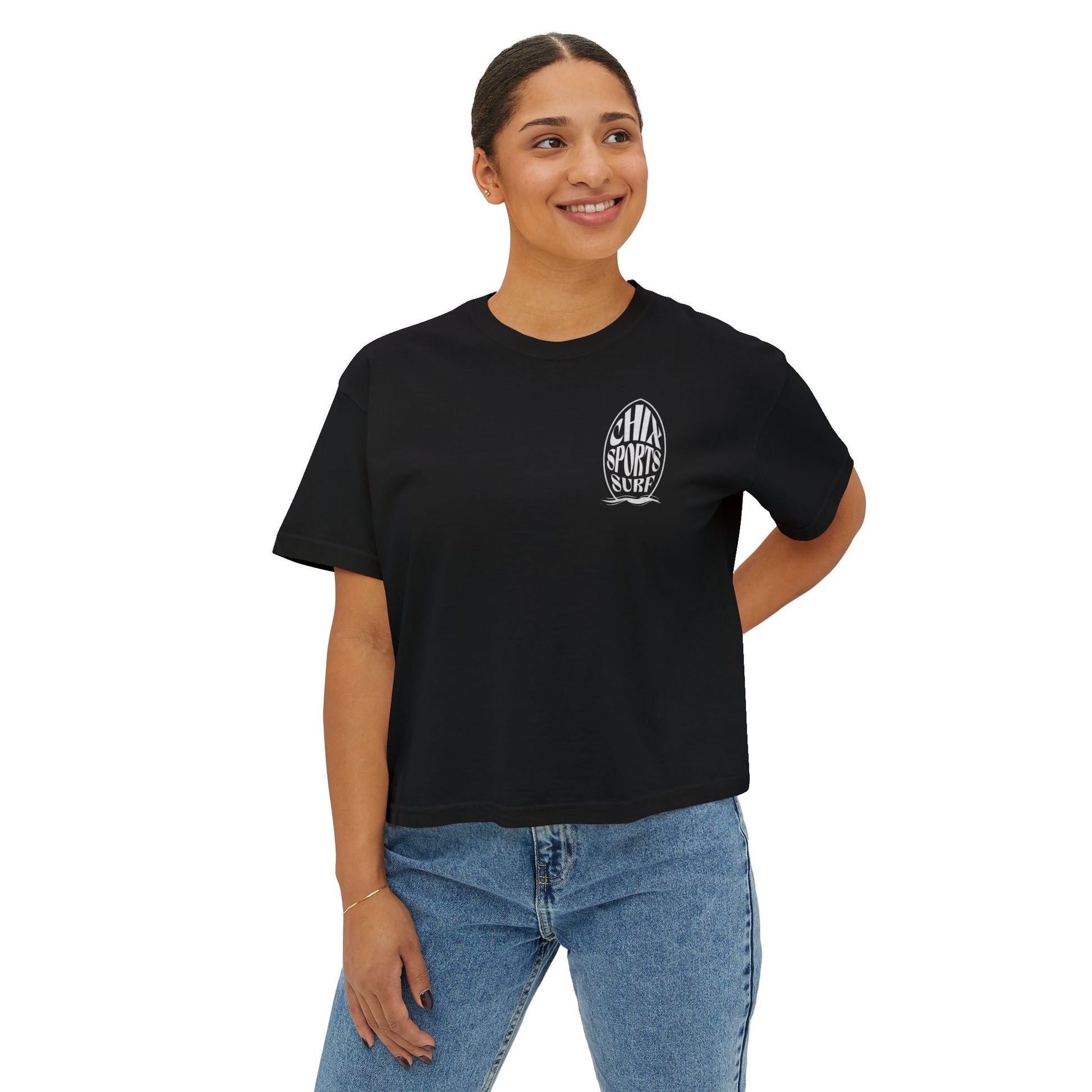 Chix Sports Surf Women's Boxy Tee | Chix Sports