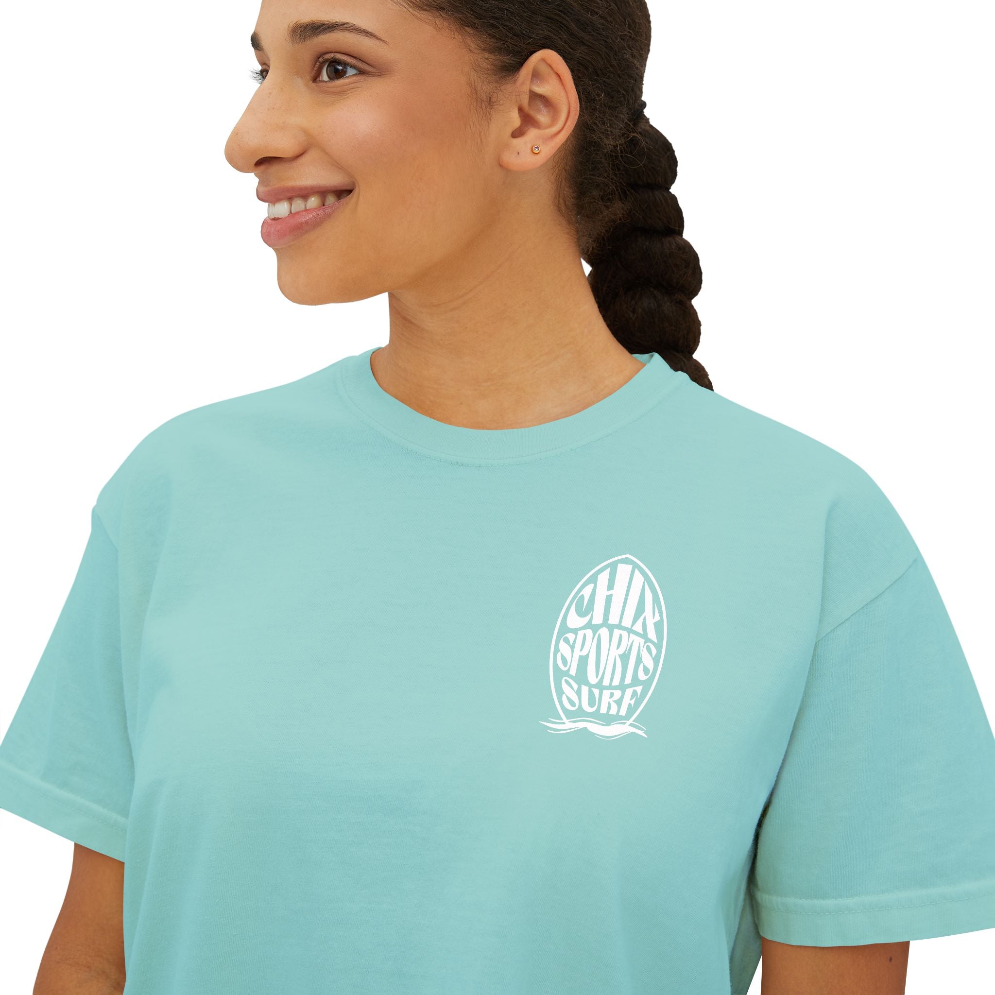 Chix Sports Surf Women's Boxy Tee | Chix Sports