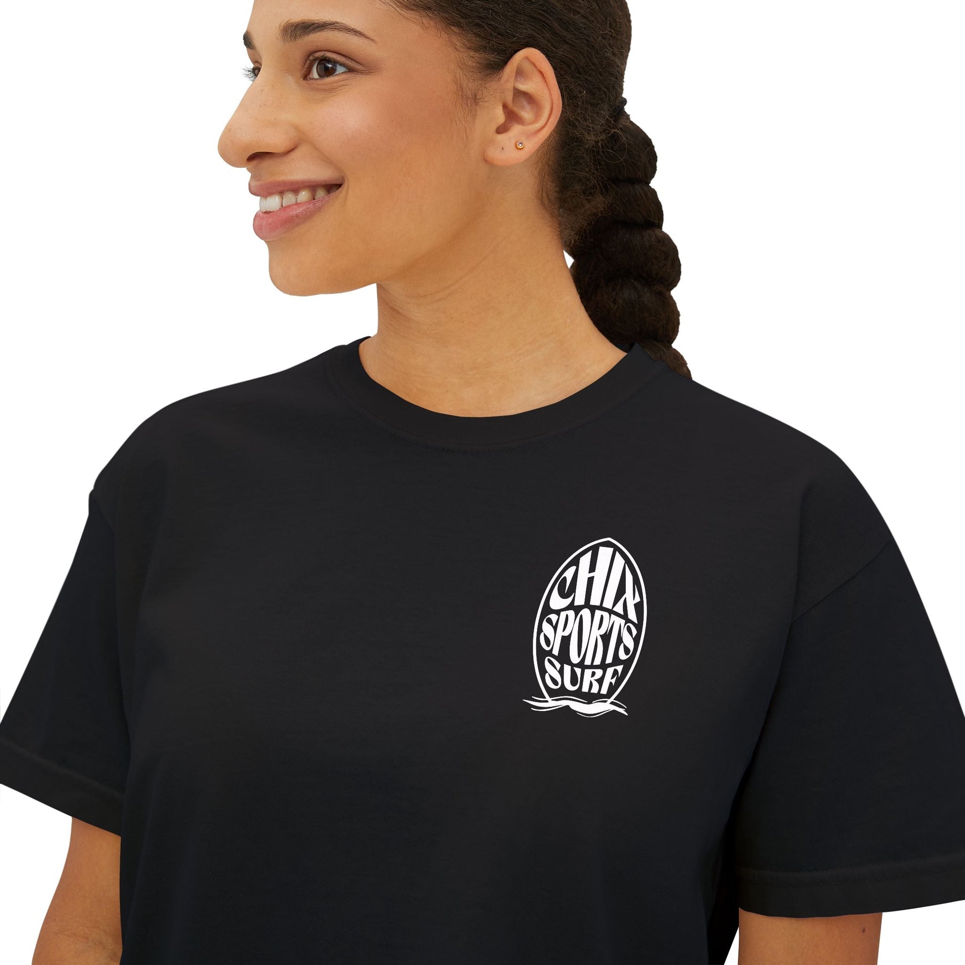 Chix Sports Surf Women's Boxy Tee | Chix Sports