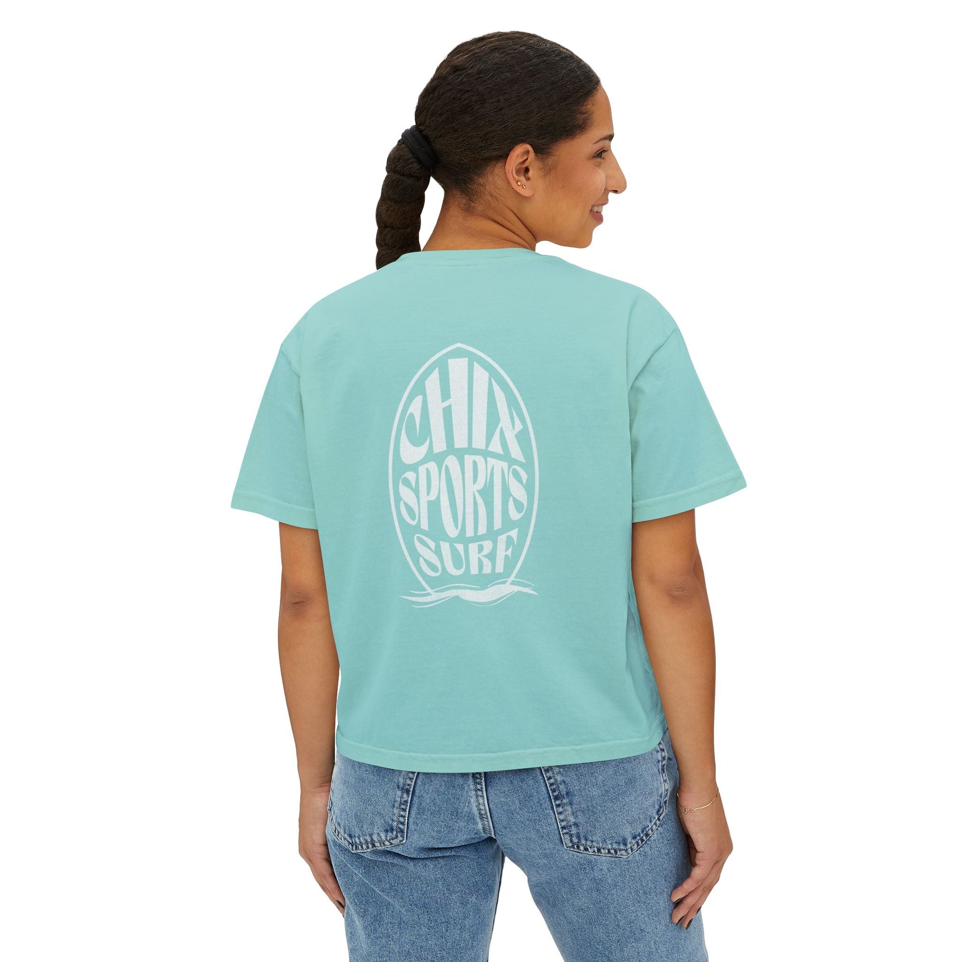 Chix Sports Surf Women's Boxy Tee | Chix Sports