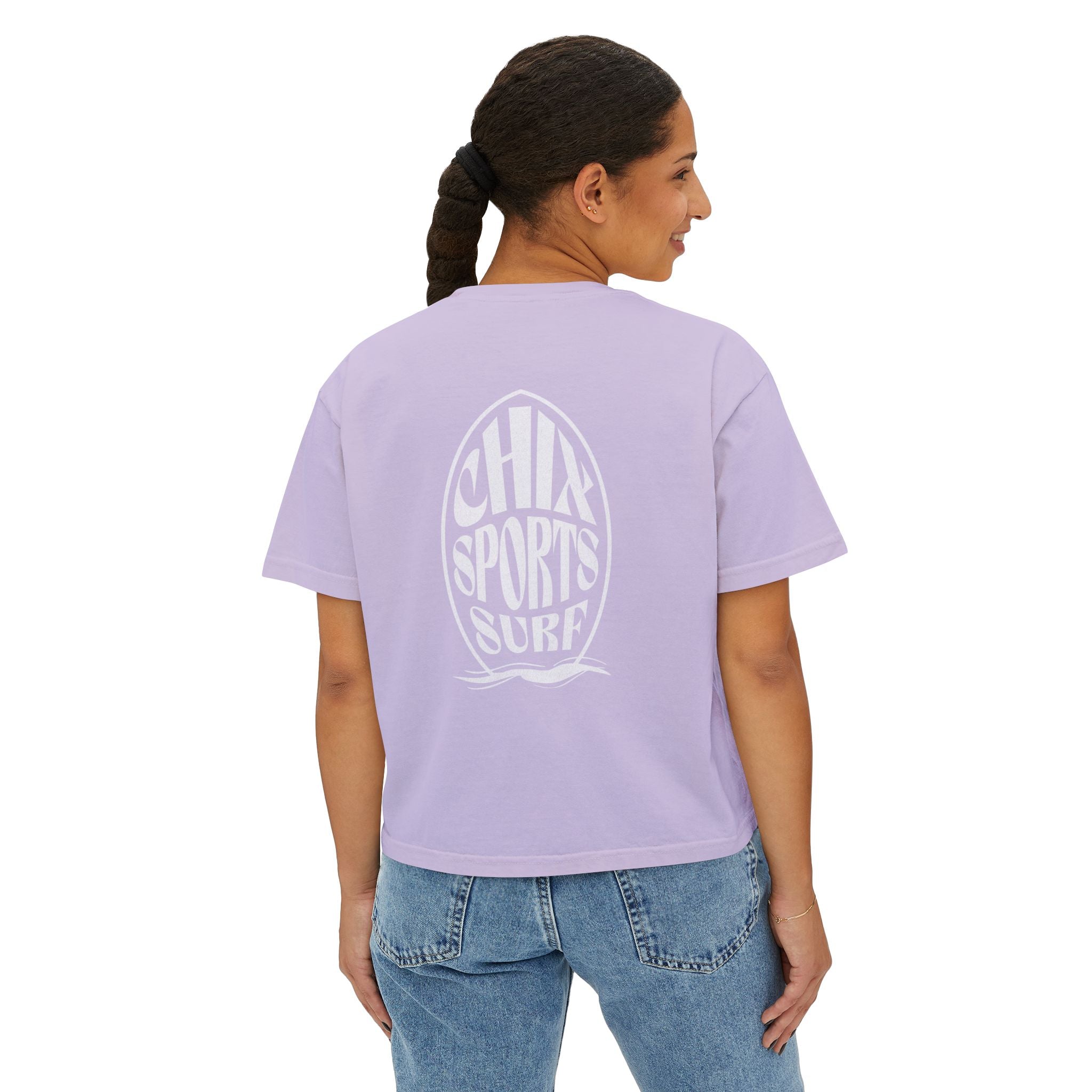 Chix Sports Surf Women's Boxy Tee | Chix Sports